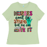 Matcha cowgirl nurses can't fix stupid Ladies Tee - CowGirlArtShop