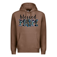 Chestnut blessed mom Premium Hoodie - SublimationCraftShop