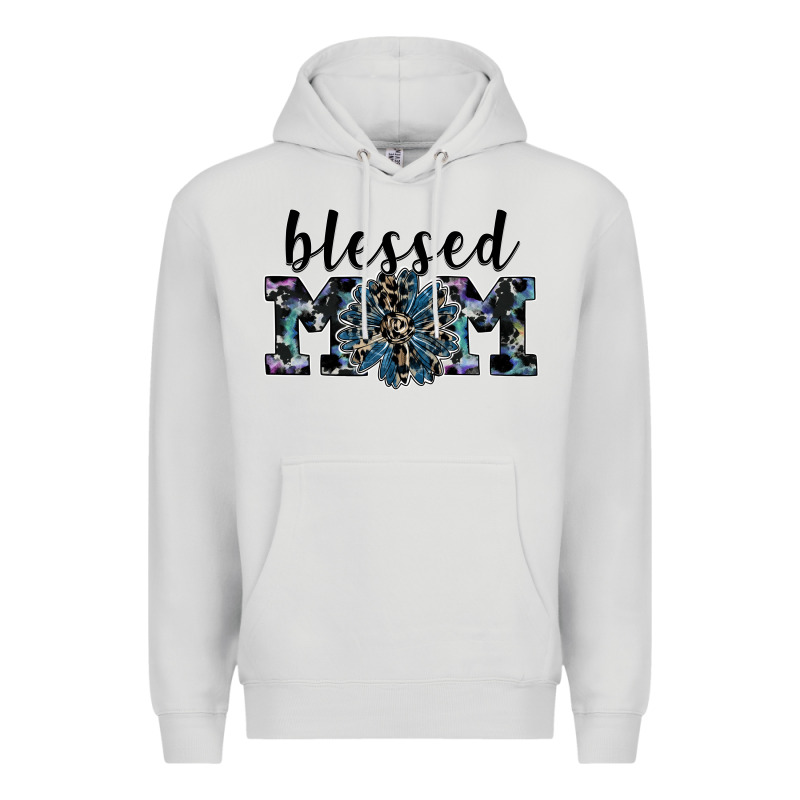 Blessed Mom Premium Hoodie by SublimationCraftShop | Teevron