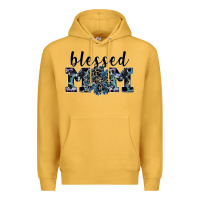 Mustard blessed mom Premium Hoodie - SublimationCraftShop