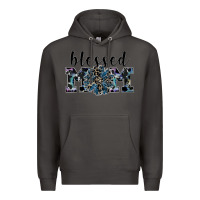 Smoke blessed mom Premium Hoodie - SublimationCraftShop