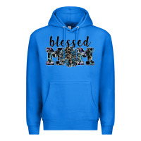 True Royal blessed mom Premium Hoodie - SublimationCraftShop