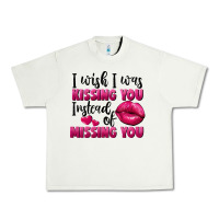 Pistachio I wish i was kissing you instead of missing you Urban Heavy Tee - FaDigitalArtStudio
