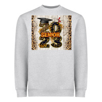 Heather Grey 2023 senior Heavyweight Sweatshirt - AdoDesignShop