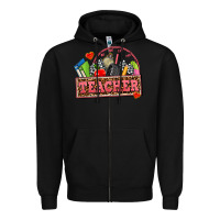 Black race teacher Zipper Hoodie - AdoDesignShop