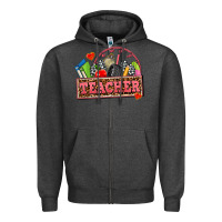 Charcoal Heather race teacher Zipper Hoodie - AdoDesignShop