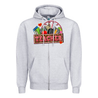 Heather Grey race teacher Zipper Hoodie - AdoDesignShop