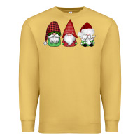 Antique Gold christmas gnomes Premium Sweatshirt - AdoDesignShop