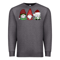 Charcoal Heather christmas gnomes Premium Sweatshirt - AdoDesignShop