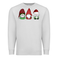 Dove Grey christmas gnomes Premium Sweatshirt - AdoDesignShop