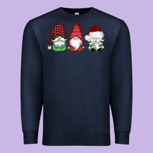 Christmas Gnomes Premium Sweatshirt Designed By Adodesignshop