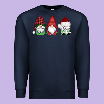 Christmas Gnomes Premium Sweatshirt Designed By Adodesignshop