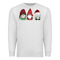 Oatmeal Heather christmas gnomes Premium Sweatshirt - AdoDesignShop