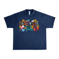 Navy dialysis tech Urban Heavy Tee - OliviaCreatesArt