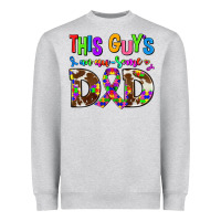 Heather Grey this guys an ausome dad Heavyweight Sweatshirt - AdoDesignShop
