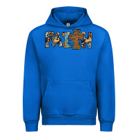 Cobalt faith cross Urban Hoodie - JahusDesignShop