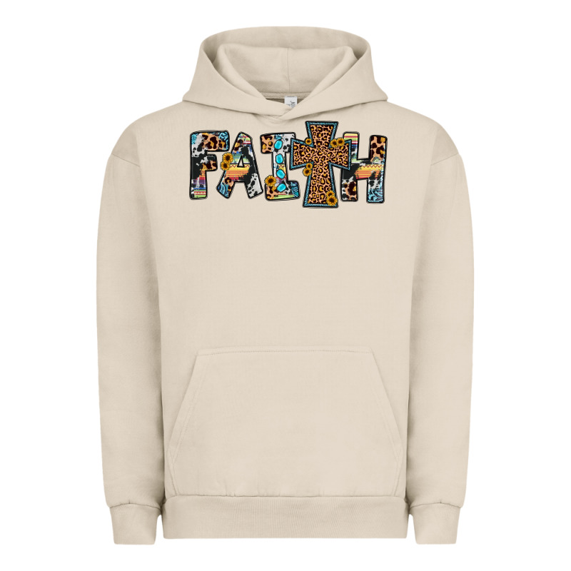 Faith Cross Urban Hoodie by JahusDesignShop | Teevron