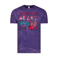 Cloud Purple you make my heart sing Vintage Tee - OliviaCreatesArt