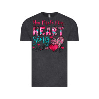 Vintage Black you make my heart sing Vintage Tee - OliviaCreatesArt