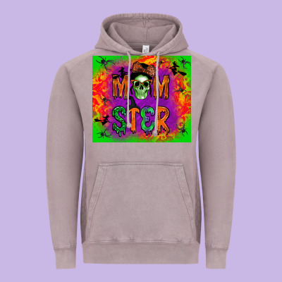 Momster Tumbler Vintage Hoodie Designed By Bundleandbundleshop