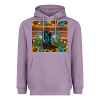 Lavender boot cactus sunflower gemstone Heavyweight Hoodie - AdoDesignShop