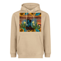 Mushroom boot cactus sunflower gemstone Heavyweight Hoodie - AdoDesignShop