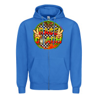 True Royal race coach  with leopard and peace hand Zipper Hoodie - AdoDesignShop