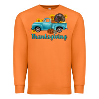 Carrot thanksgiving truck turkey Premium Sweatshirt - AdoDesignShop