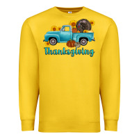 Lemon thanksgiving truck turkey Premium Sweatshirt - AdoDesignShop