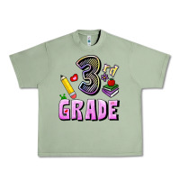 Oil Green Third Grade Urban Heavy Tee - RanaPortraitStore