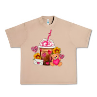 Burro Valentines Day Frappe Coffee Urban Heavy Tee - FaDigitalArtStudio
