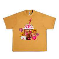 Peanut Butter Valentines Day Frappe Coffee Urban Heavy Tee - FaDigitalArtStudio