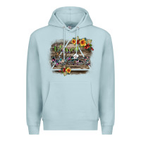 Blue Mist blessed nurse Premium Hoodie - SublimationCraftShop