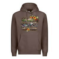 Coffee blessed nurse Premium Hoodie - SublimationCraftShop