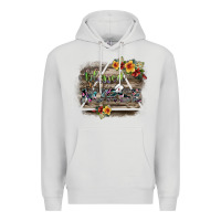 Dove Grey blessed nurse Premium Hoodie - SublimationCraftShop