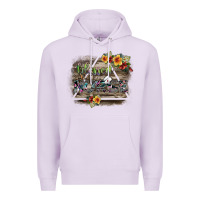 Lilac blessed nurse Premium Hoodie - SublimationCraftShop