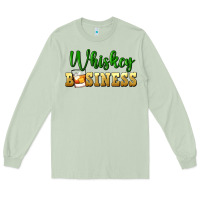 Matcha whiskey business Long Sleeve Tee - FaDigitalArtStudio