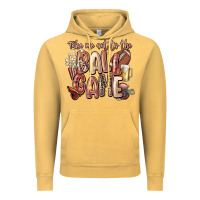 Vintage Mustard take me out to the ball game Vintage Hoodie - FaDigitalArtStudio