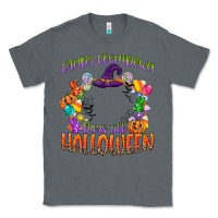 Charcoal Heather candy countdown days till halloween Classic Tee - CowGirlArtShop