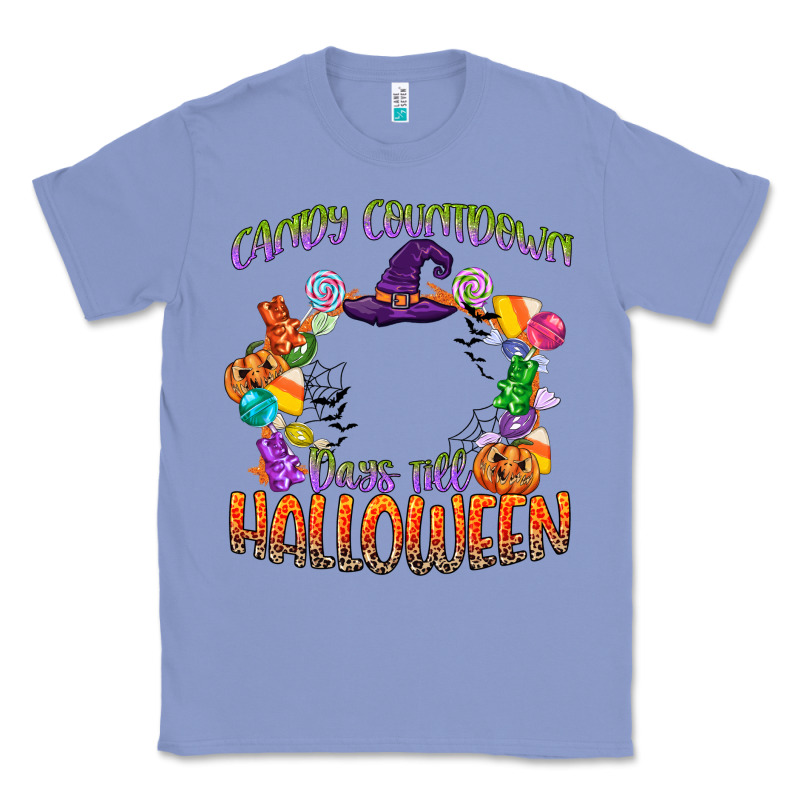 Candy Countdown Days Till Halloween Classic Tee by CowGirlArtShop | Teevron