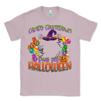 Lilac candy countdown days till halloween Classic Tee - CowGirlArtShop