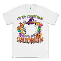 White candy countdown days till halloween Classic Tee - CowGirlArtShop