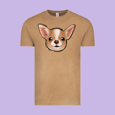 Chihuahua Vintage Tee Designed By Jasminsmagicworld