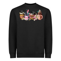 Black senior 2023 graduation coffee cups Heavyweight Sweatshirt - AdoDesignShop