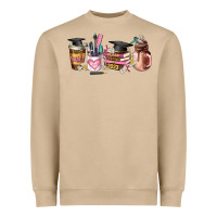 Mushroom senior 2023 graduation coffee cups Heavyweight Sweatshirt - AdoDesignShop