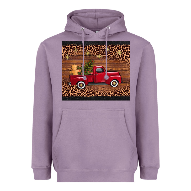Christmas Truck Heavyweight Hoodie by AdoDesignShop | Teevron