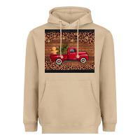 Mushroom Christmas truck Heavyweight Hoodie - AdoDesignShop