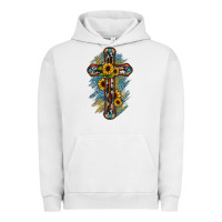 Pigment Lunar Rock cross Urban Hoodie - JahusDesignShop
