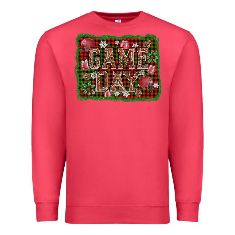 Game Day Christmas Premium Sweatshirt by AdoDesignShop | Teevron