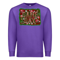 Purple game day christmas Premium Sweatshirt - AdoDesignShop